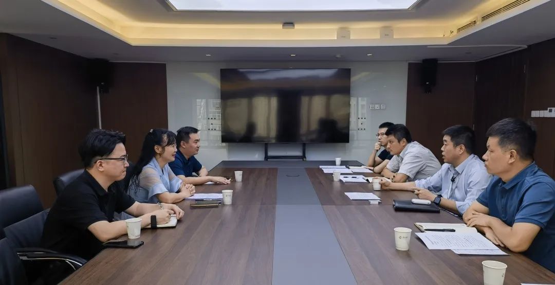 公司與經(jīng)開渭北發(fā)展集團、渭北建設(shè)集團座談交流